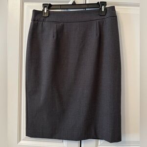 Calvin Klein Charcoal Pencil Skirt
